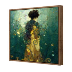 Beauty In The Depths -WALL ART DESGIN SALE beauty in the depths canvas natural floating frame 37x37cm 273703