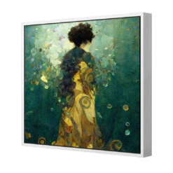 Beauty In The Depths -WALL ART DESGIN SALE beauty in the depths canvas white floating frame 37x37cm 468676