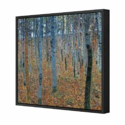 Beech Grove By Gustav Klimt Canvas Art 4 Beech Grove By Gustav Klimt Canvas Art -WALL ART DESGIN SALE beech grove by gustav klimt canvas art 30x30cm black frame 926541