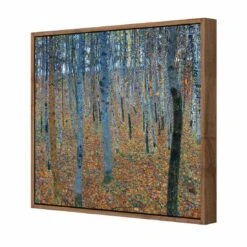 Beech Grove By Gustav Klimt Canvas Art 6 Beech Grove By Gustav Klimt Canvas Art -WALL ART DESGIN SALE beech grove by gustav klimt canvas art 30x30cm natural frame 880364