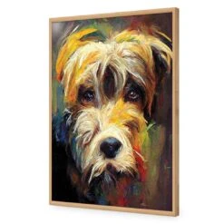 Best Friend -WALL ART DESGIN SALE best friend acrylic glass no border oak frame 45x30cm 594126
