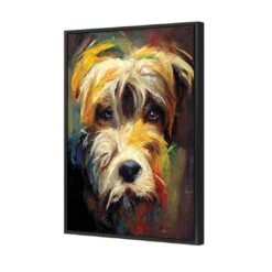 Best Friend -WALL ART DESGIN SALE best friend canvas black floating frame 45x30cm 501484