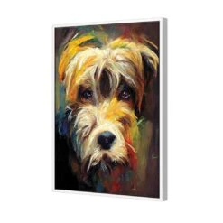 Best Friend -WALL ART DESGIN SALE best friend canvas white floating frame 45x30cm 137546