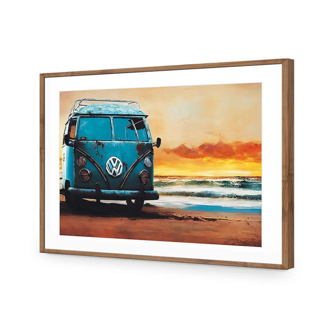 Best Park Best Park -WALL ART DESGIN SALE best park acrylic glass with border natural frame 45x30cm 243846