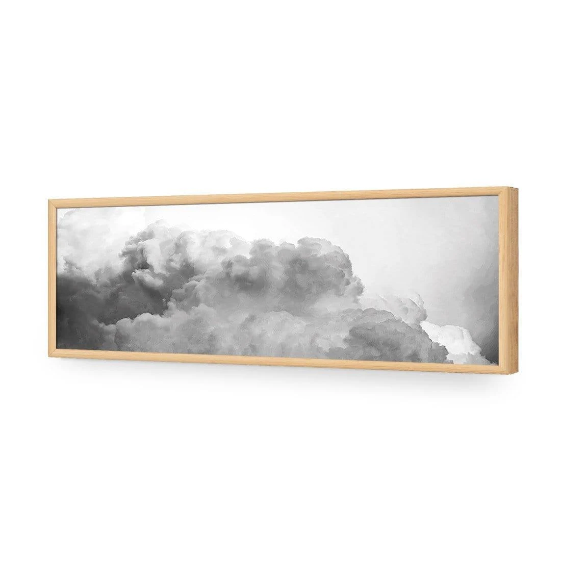 Billowing, Black and White (Long) Billowing, Black And White (Long) -WALL ART DESGIN SALE billowing black and white long acrylic glass no border oak frame 90x30cm 777557