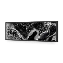 Blackstone (long) 15 Blackstone (long) -WALL ART DESGIN SALE blackstone long acrylic glass no border black frame 90x30cm 343394