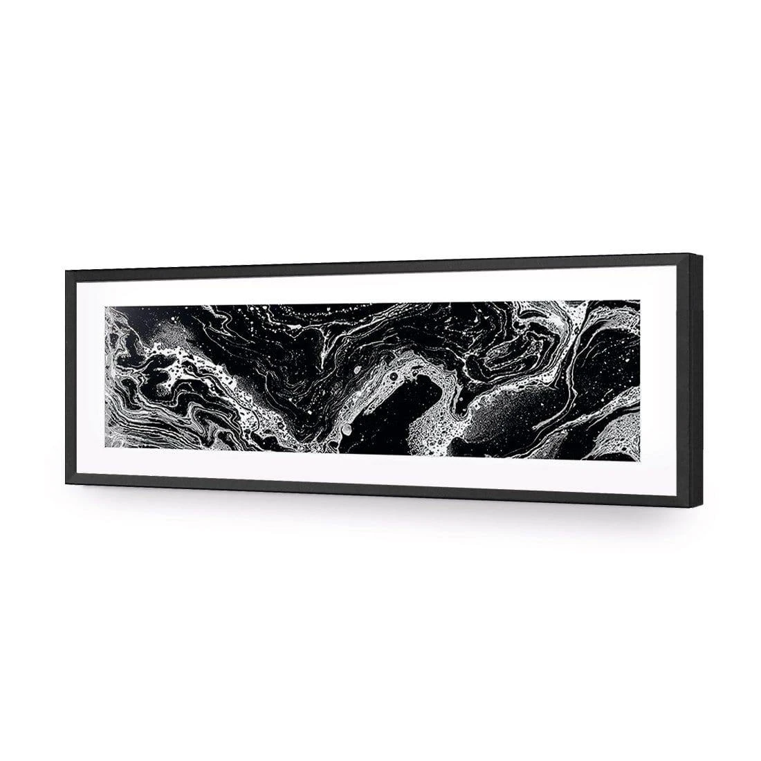 Blackstone (long) Blackstone (long) -WALL ART DESGIN SALE blackstone long acrylic glass with border black frame 90x30cm 154661