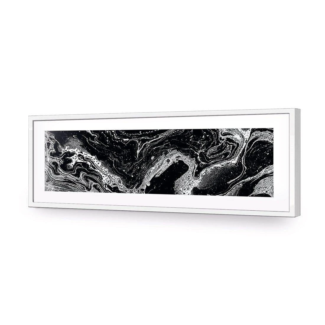 Blackstone (long) Blackstone (long) -WALL ART DESGIN SALE blackstone long acrylic glass with border white frame 90x30cm 816792