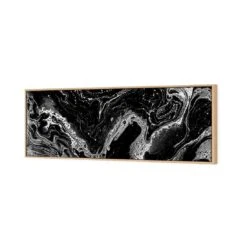 Blackstone (long) 6 Blackstone (long) -WALL ART DESGIN SALE blackstone long canvas oak floating frame 60x20cm 823066
