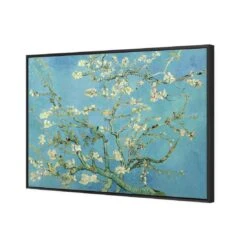 Blossoming Almond Tree By Van Gogh Canvas Art 4 Blossoming Almond Tree By Van Gogh Canvas Art -WALL ART DESGIN SALE blossoming almond tree by van gogh canvas art 45x30cm black frame 172123