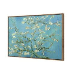 Blossoming Almond Tree By Van Gogh Canvas Art 6 Blossoming Almond Tree By Van Gogh Canvas Art -WALL ART DESGIN SALE blossoming almond tree by van gogh canvas art 45x30cm natural frame 570120