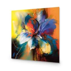 Blue Blossom I 14 Blue Blossom I -WALL ART DESGIN SALE blue blossom i acrylic glass no border no frame 37x37cm 749047