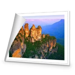 Blue Mountains Canvas Art -WALL ART DESGIN SALE blue mountains canvas art 45x30cm rolled canvas 549910