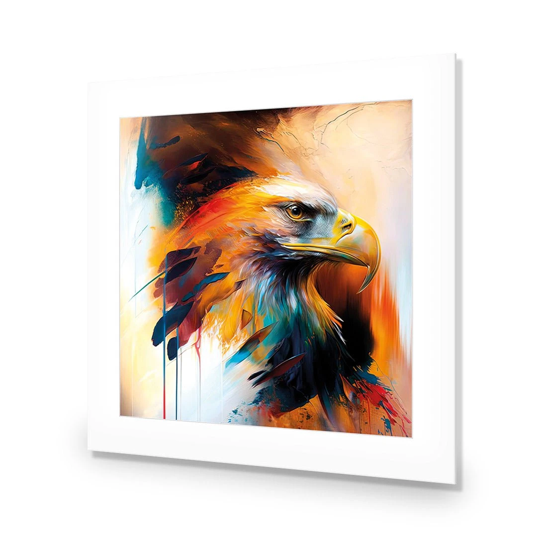 Bold Eagle I Bold Eagle I -WALL ART DESGIN SALE bold eagle i acrylic glass with border no frame 37x37cm 984871