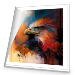 Bold Eagle II -WALL ART DESGIN SALE bold eagle ii canvas rolled canvas 37x37cm 430105