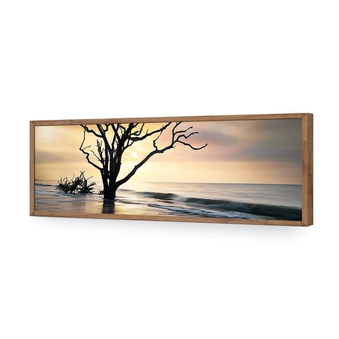 Botany Bay Sunrise (Long) Botany Bay Sunrise (Long) -WALL ART DESGIN SALE botany bay sunrise long acrylic glass no border natural frame 90x30cm 530160