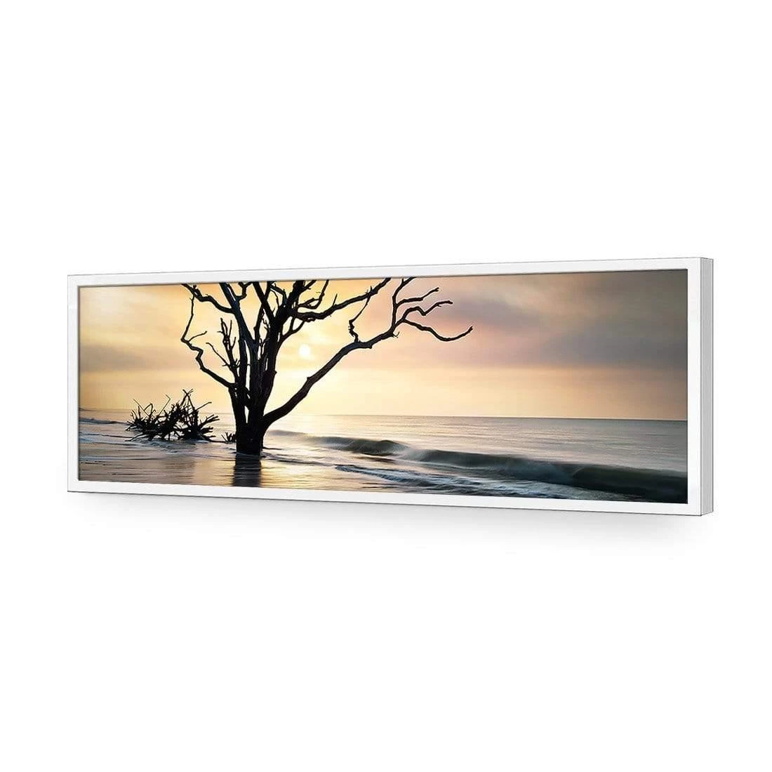 Botany Bay Sunrise (Long) Botany Bay Sunrise (Long) -WALL ART DESGIN SALE botany bay sunrise long acrylic glass no border white frame 90x30cm 705365