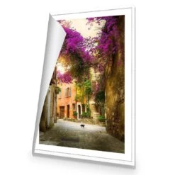 Bougainvillea Alley Canvas Art -WALL ART DESGIN SALE bougainvillea alley canvas art 45x30cm rolled canvas 261459