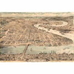 Brisbane 1888 Canvas Art
