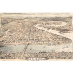 Brisbane 1888 Perfect Pairs -WALL ART DESGIN SALE brisbane 1888 perfect pairs canvas stretched canvas 45x30cm 548229