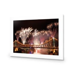 Brisbane Riverfire -WALL ART DESGIN SALE brisbane riverfire canvas stretched canvas 45x30cm 947602