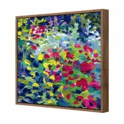 Buds Abound Canvas Art 6 Buds Abound Canvas Art -WALL ART DESGIN SALE buds abound canvas art 30x30cm natural frame 301341