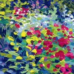 Buds Abound Canvas Art