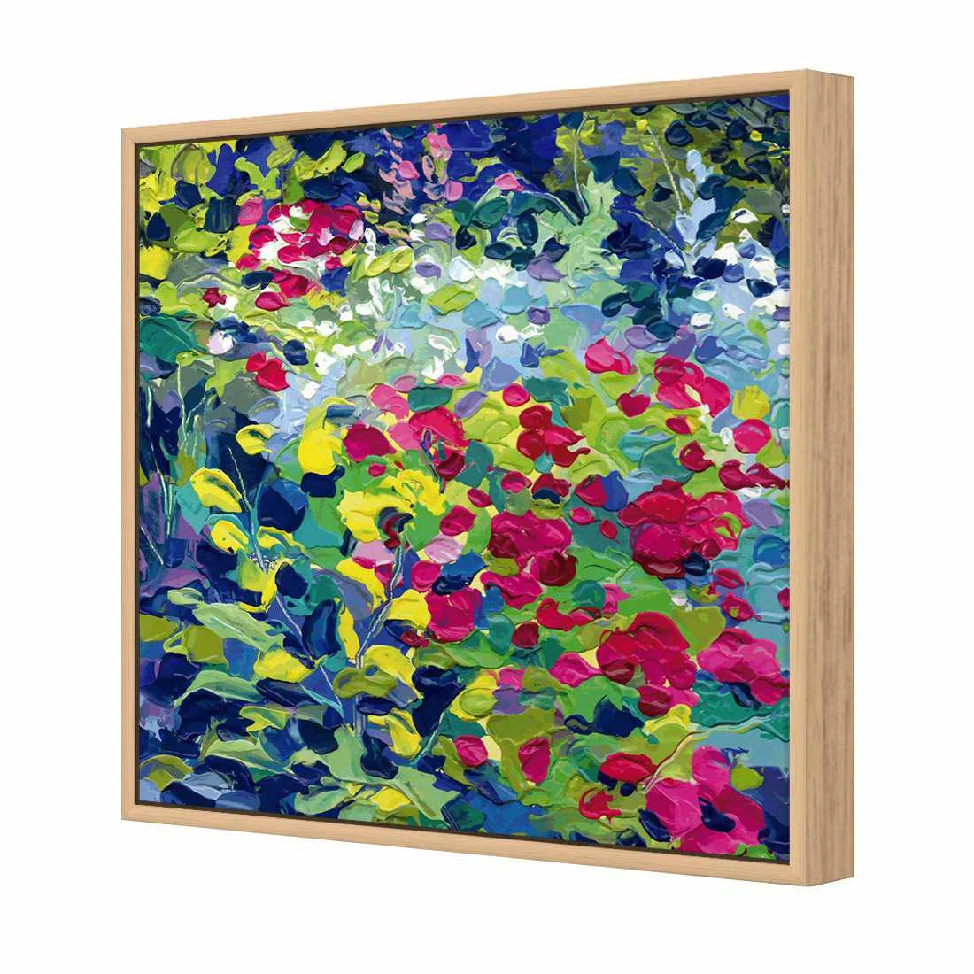 Buds Abound Canvas Art Buds Abound Canvas Art -WALL ART DESGIN SALE buds abound canvas art 30x30cm oak frame 666127