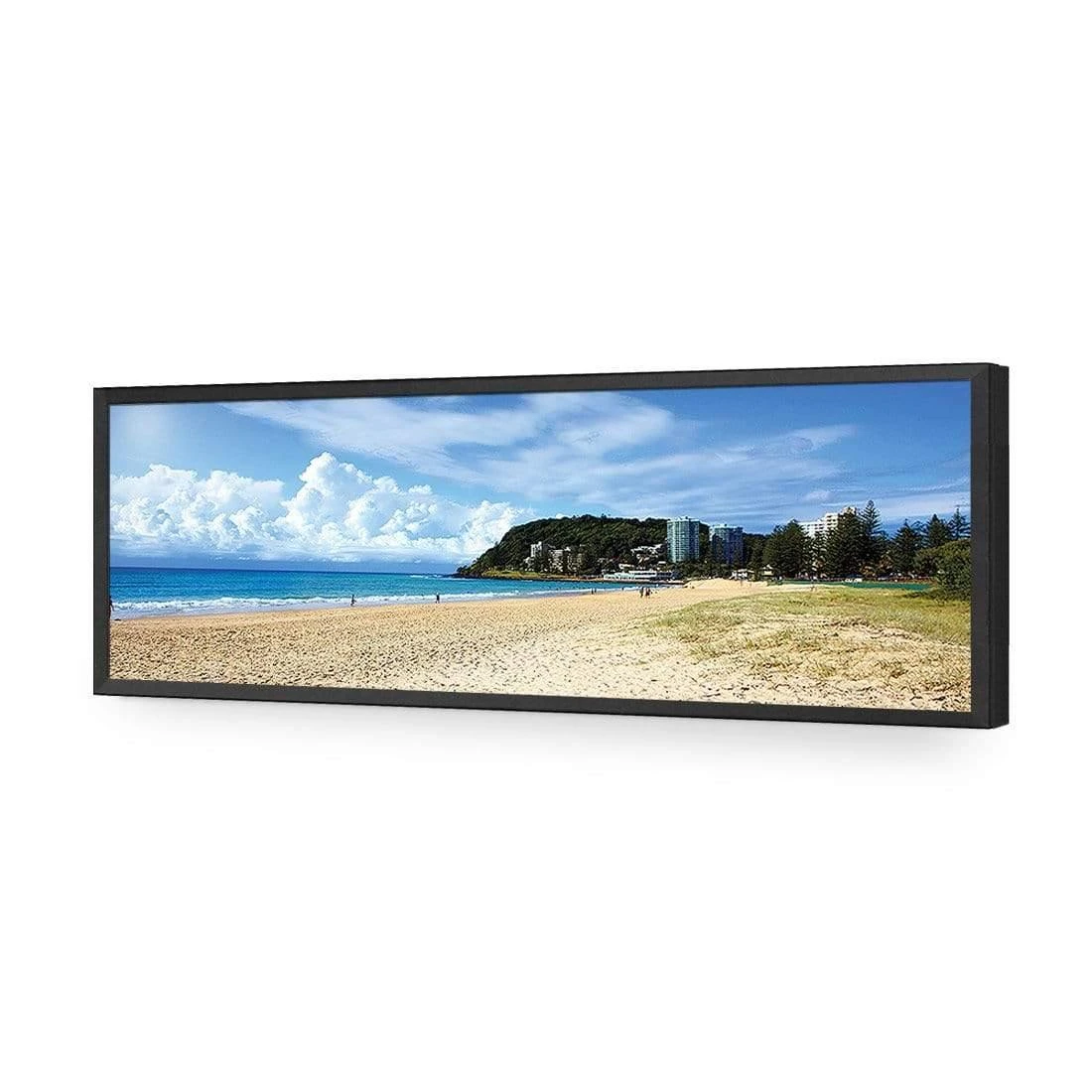 Burleigh Heads Burleigh Heads -WALL ART DESGIN SALE burleigh heads acrylic glass no border black frame 90x30cm 207629