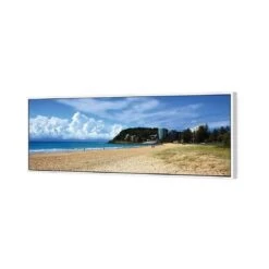Burleigh Heads 5 Burleigh Heads -WALL ART DESGIN SALE burleigh heads canvas white floating frame 60x20cm 608018