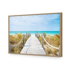 Caicos Island Acrylic Print Art 12 Caicos Island Acrylic Print Art -WALL ART DESGIN SALE caicos island acrylic glass art without border oak frame 45x30cm 535989