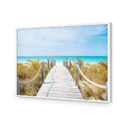 Caicos Island Acrylic Print Art 10 Caicos Island Acrylic Print Art -WALL ART DESGIN SALE caicos island acrylic glass art without border white frame 45x30cm 766166