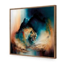 Call Of The Wild -WALL ART DESGIN SALE call of the wild acrylic glass no border natural frame 37x37cm 833492