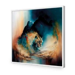 Call Of The Wild -WALL ART DESGIN SALE call of the wild acrylic glass no border white frame 37x37cm 388356
