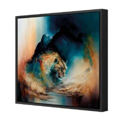 Call Of The Wild -WALL ART DESGIN SALE call of the wild canvas black frame 37x37cm 368647