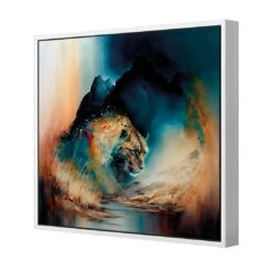 Call Of The Wild -WALL ART DESGIN SALE call of the wild canvas white frame 37x37cm 491768