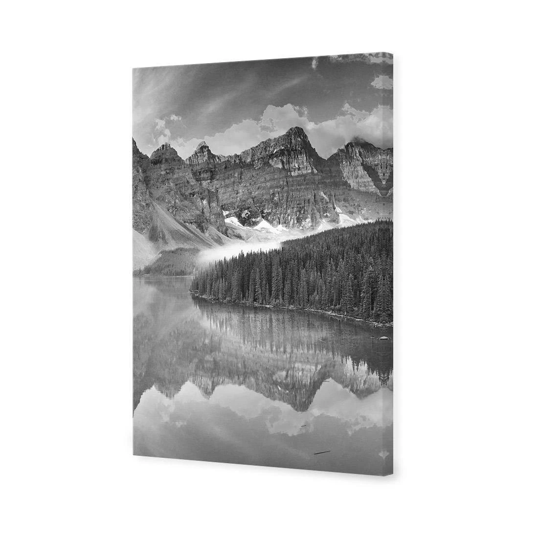 Canadian Lake Reflection, Black and White (Portrait) Canadian Lake Reflection, Black And White (Portrait) -WALL ART DESGIN SALE canadian lake reflection black and white portrait canvas stretched canvas 45x30cm 602026