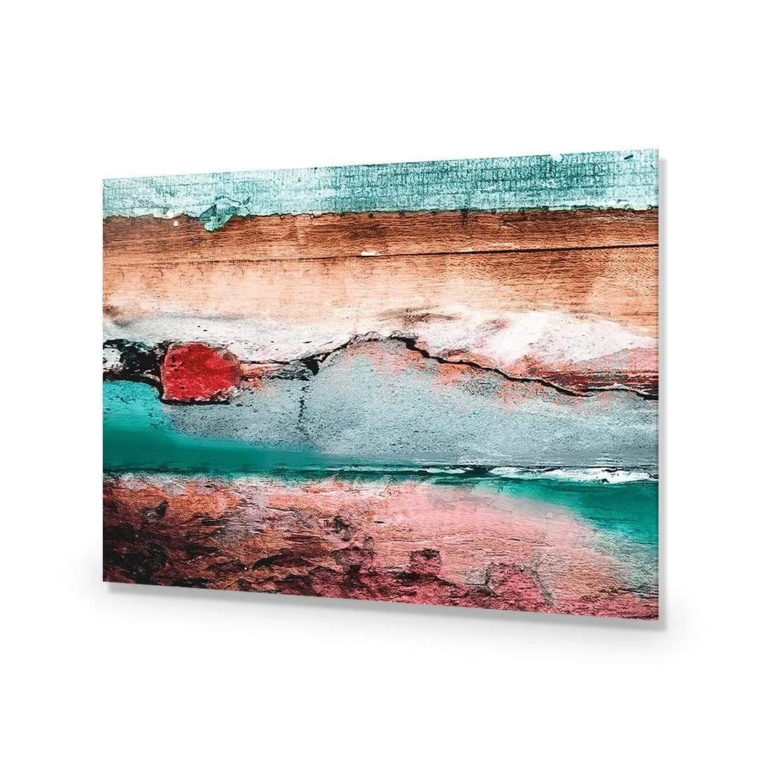 Careless Wood, Teal Brown Careless Wood, Teal Brown -WALL ART DESGIN SALE careless wood teal brown acrylic glass no border no frame 45x30cm 603306