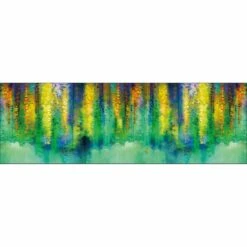 Cascading Colour, Long Canvas Art