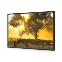 Cattle Ranch 15 Cattle Ranch -WALL ART DESGIN SALE cattle ranch acrylic glass no border black frame 45x30cm 158695