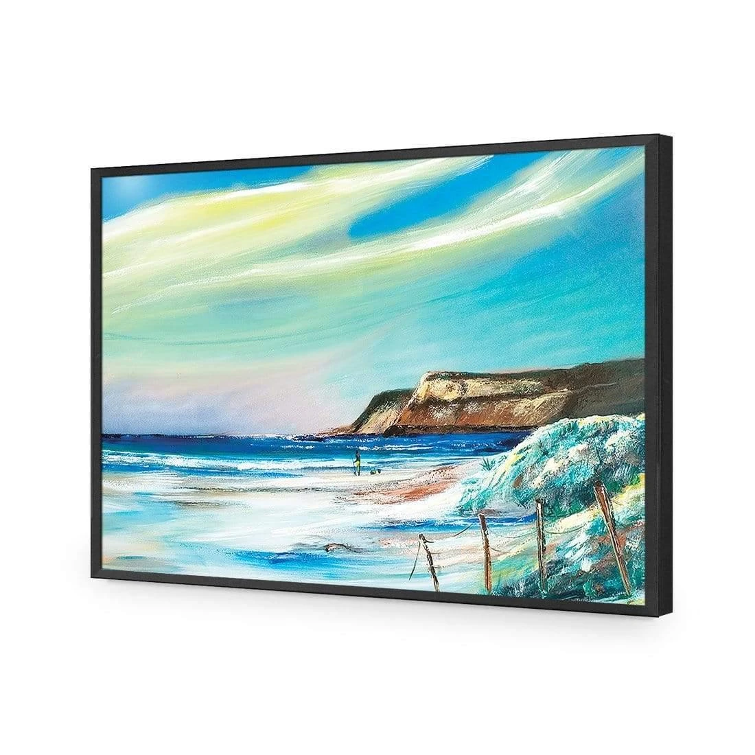 Caves Beach Caves Beach -WALL ART DESGIN SALE caves beach acrylic glass no border black frame 45x30cm 646177