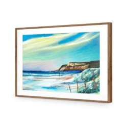 Caves Beach 13 Caves Beach -WALL ART DESGIN SALE caves beach acrylic glass with border natural frame 45x30cm 579121