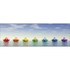 Chakra Lotus Canvas Art