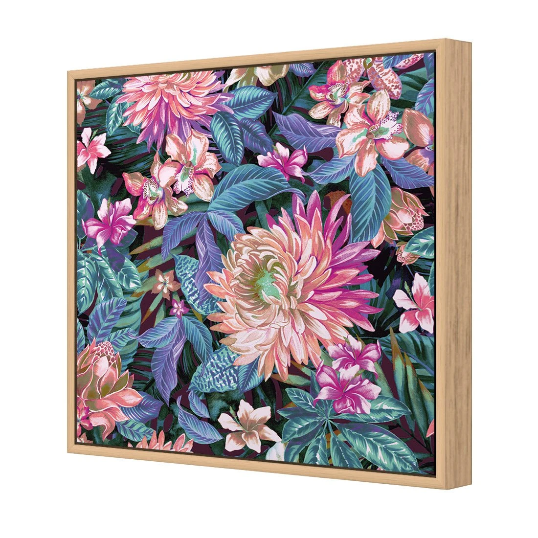 Chrysanthemums (square) Chrysanthemums (square) -WALL ART DESGIN SALE chrysanthemums square canvas stretched canvas 37x37cm 122084