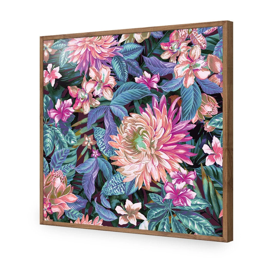 Chrysanthemums (square) Chrysanthemums (square) -WALL ART DESGIN SALE chrysanthemums square canvas stretched canvas 37x37cm 300470