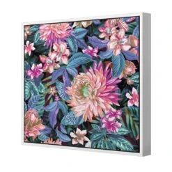 Chrysanthemums (square) 5 Chrysanthemums (square) -WALL ART DESGIN SALE chrysanthemums square canvas stretched canvas 37x37cm 448271