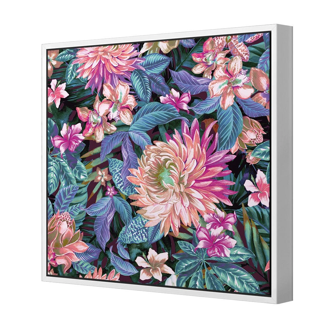 Chrysanthemums (square) Chrysanthemums (square) -WALL ART DESGIN SALE chrysanthemums square canvas stretched canvas 37x37cm 448271