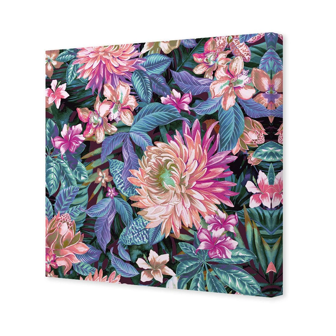 Chrysanthemums (square) Chrysanthemums (square) -WALL ART DESGIN SALE chrysanthemums square canvas stretched canvas 37x37cm 462149