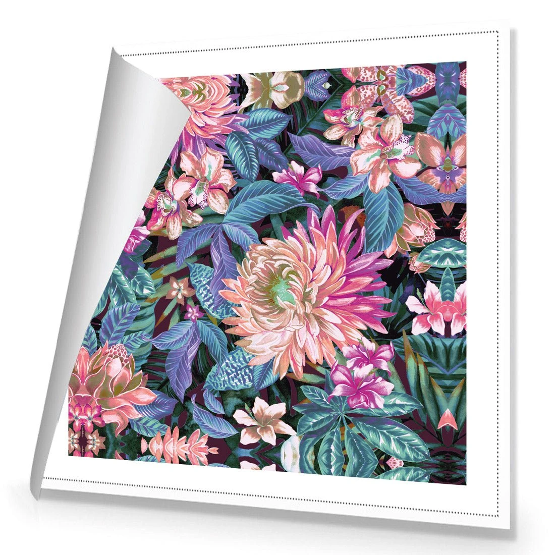 Chrysanthemums (square) Chrysanthemums (square) -WALL ART DESGIN SALE chrysanthemums square canvas stretched canvas 37x37cm 842847