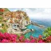 Cinque Terre In Italy Acrylic Print Art -WALL ART DESGIN SALE cinque terre in italy acrylic glass art with border no frame 45x30cm 414079